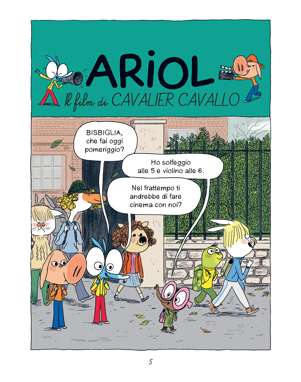 BeccoGiallo Kids Ariol vol.12 Festa della ranocchia fumetto 128pp
