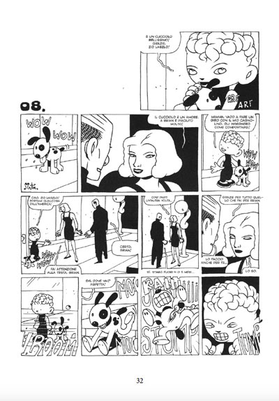 Nicola Pesce Brian the Brain L’Integrale fumetto brossurato