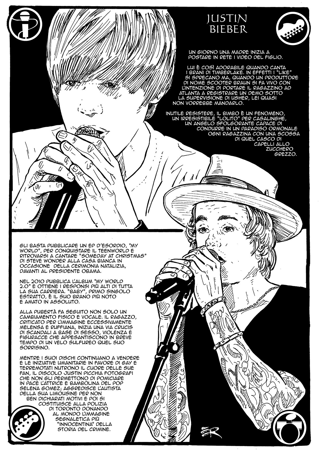 Nicola Pesce Music & Comics Storia Musica Pop fumetto volume