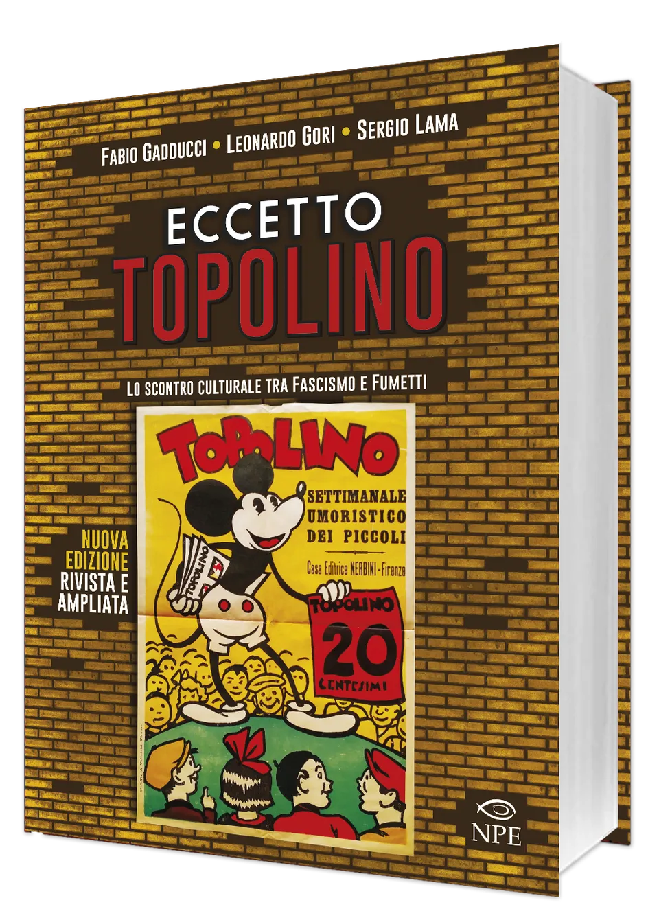 Nicola Pesce Eccetto Topolino nuova edizione brossurata saggio