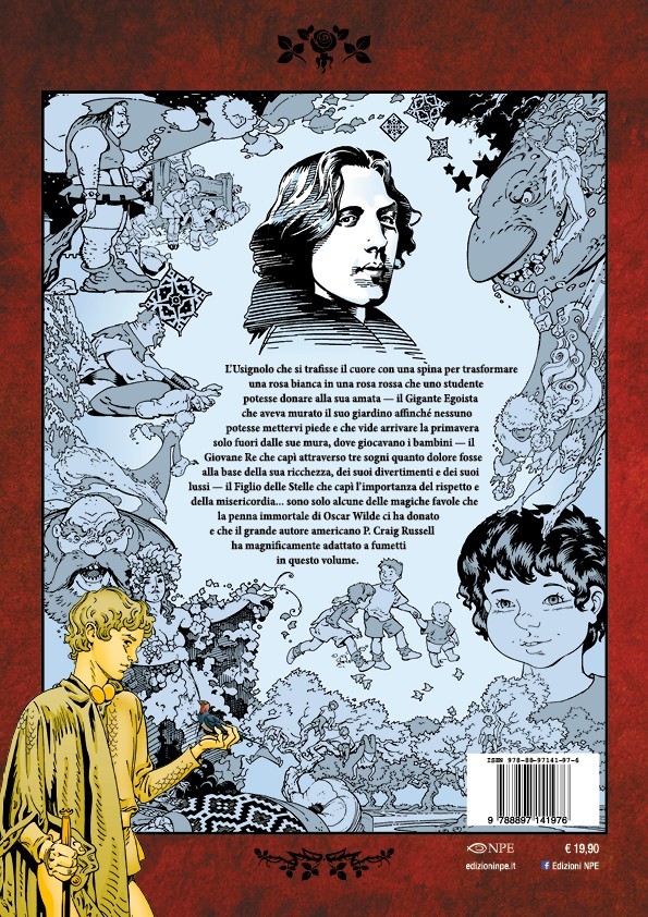 Nicola Pesce Fairy Tales di Oscar Wilde fumetto brossurato