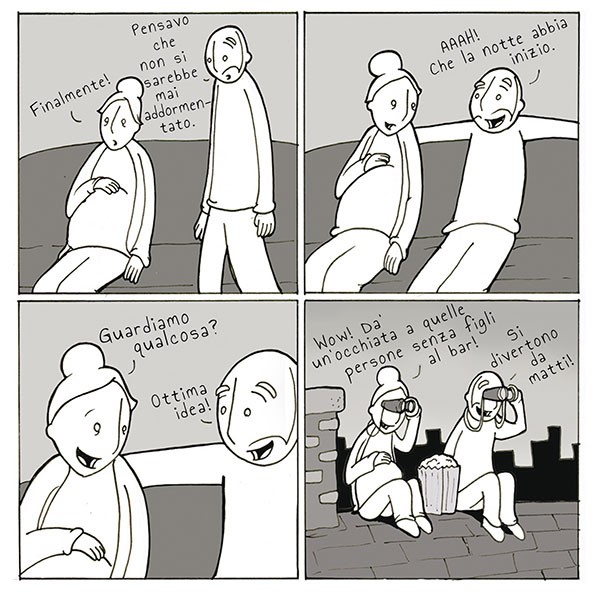BeccoGiallo Webcomics Lunarbaboon Vita da genitore fumetto 128 pp