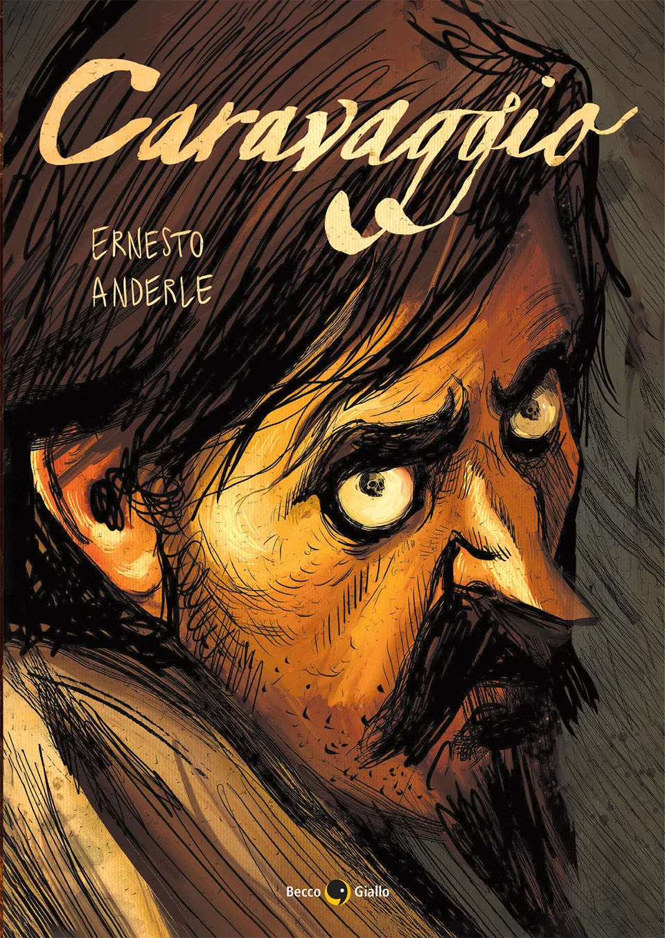 BeccoGiallo Biografie Caravaggio fumetto 248 pagine colori Anderle
