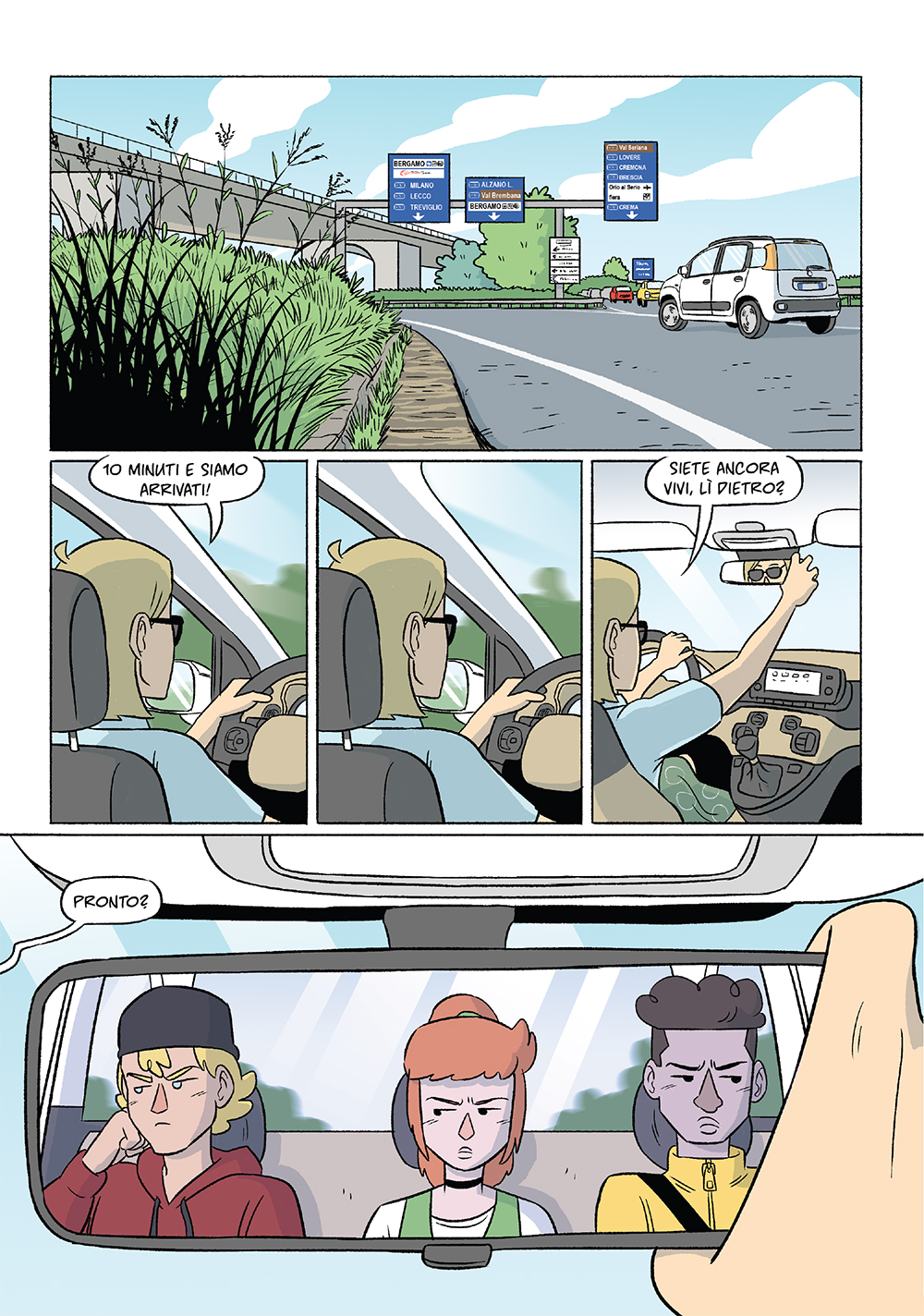 BeccoGiallo Graphic Journalism Vite sospese fumetto 112 pp colori