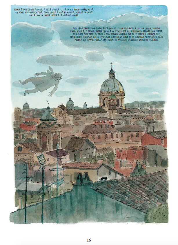 Nicola Pesce Editore Nuvole in Tempesta Fellini a Roma fumetto