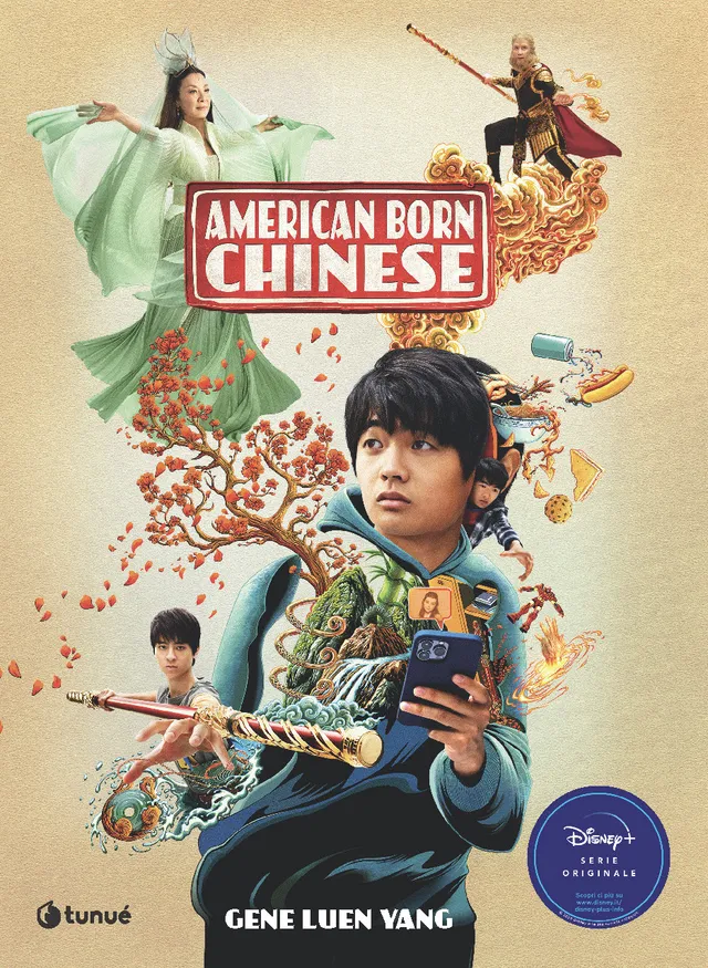 Tunuè American Born Chinese fumetto tie-in sovraccoperta