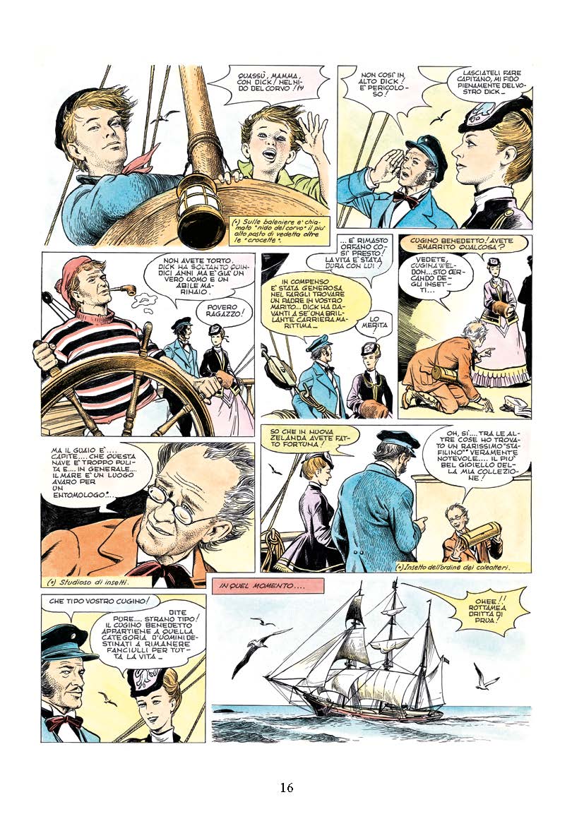 Nicola Pesce Un capitano di quindici anni fumetto brossurato