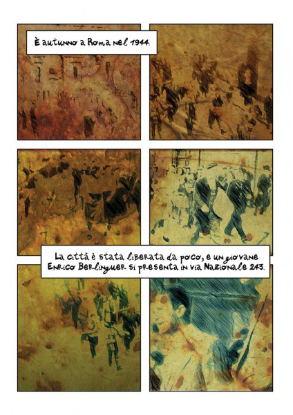 BeccoGiallo Biografie Arrivederci, Berlinguer fumetto 128 pagine colori