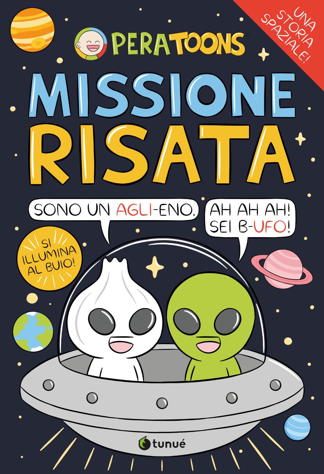Tunuè Missione Risata fumetto Kids Pera Toons umoristico