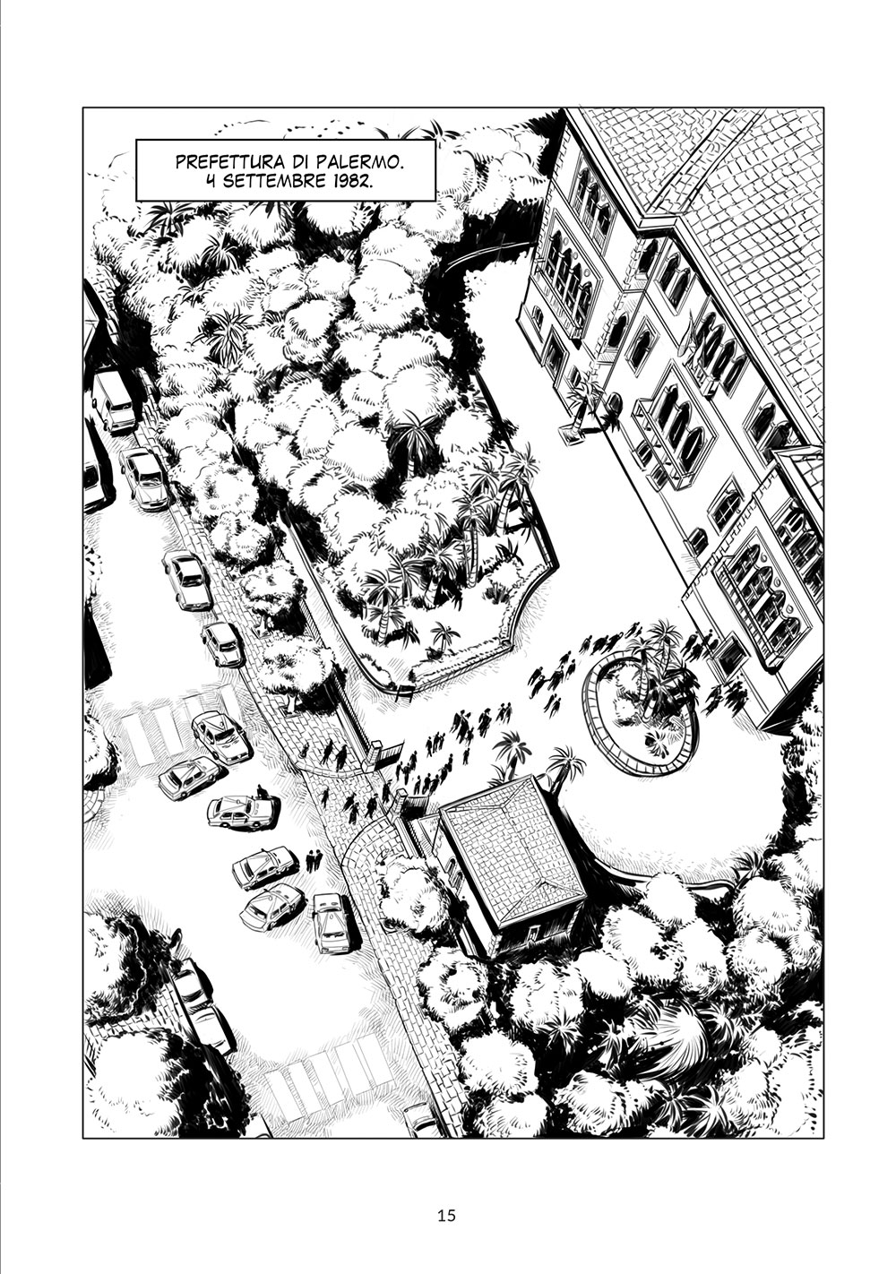 BeccoGiallo Biografie Carlo Alberto Dalla Chiesa graphic novel bn