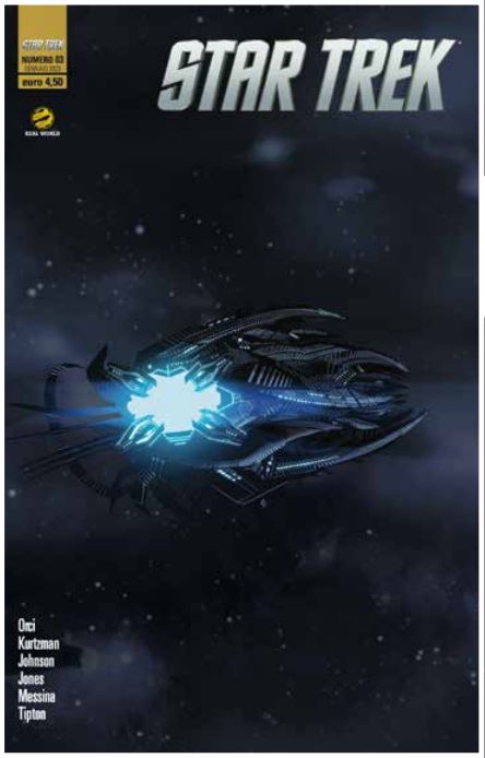 Goen Real World Star Trek 3 fumetto volume 3 colori