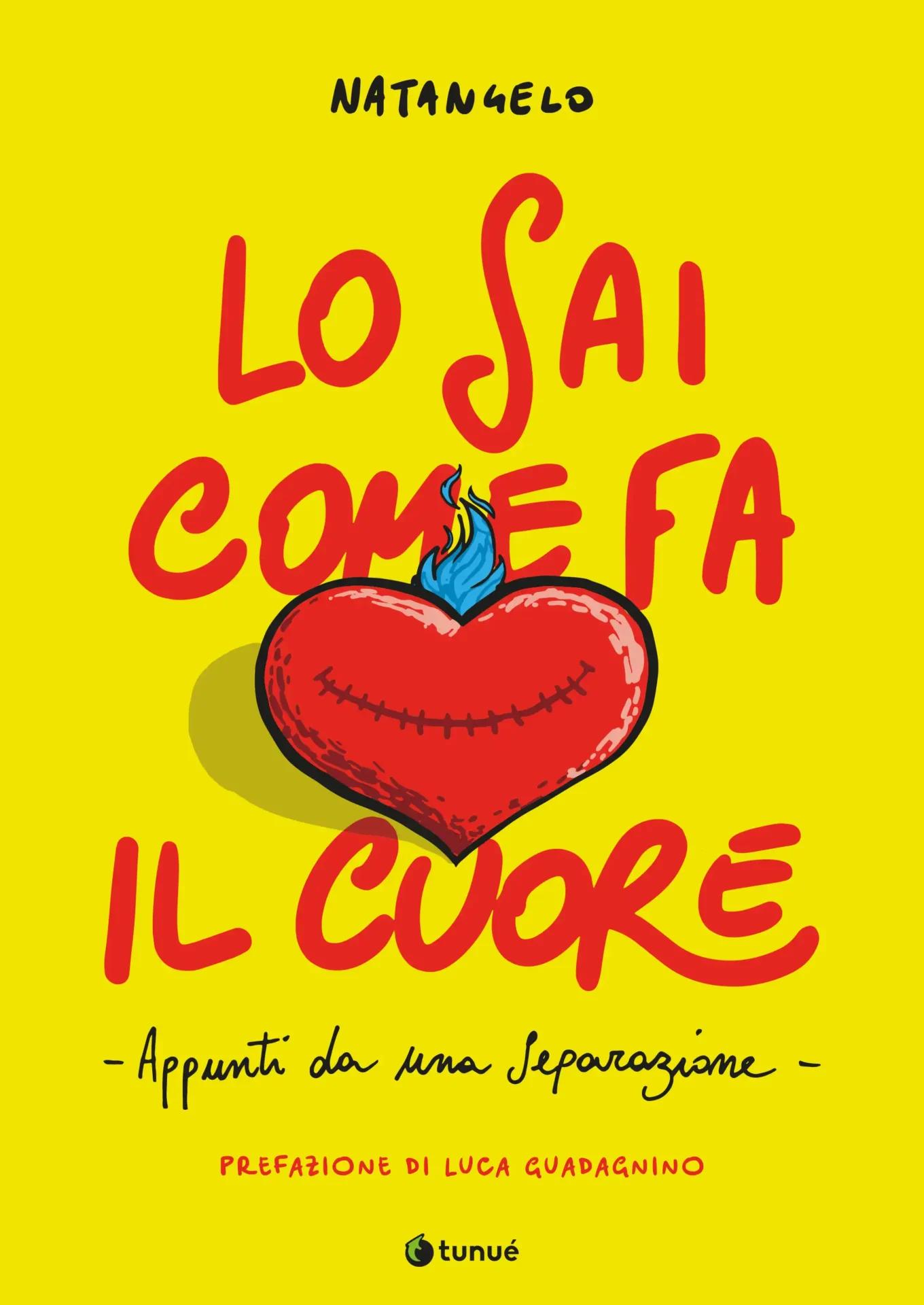 Tunuè Lo sai come fa il cuore graphic novel Natangelo