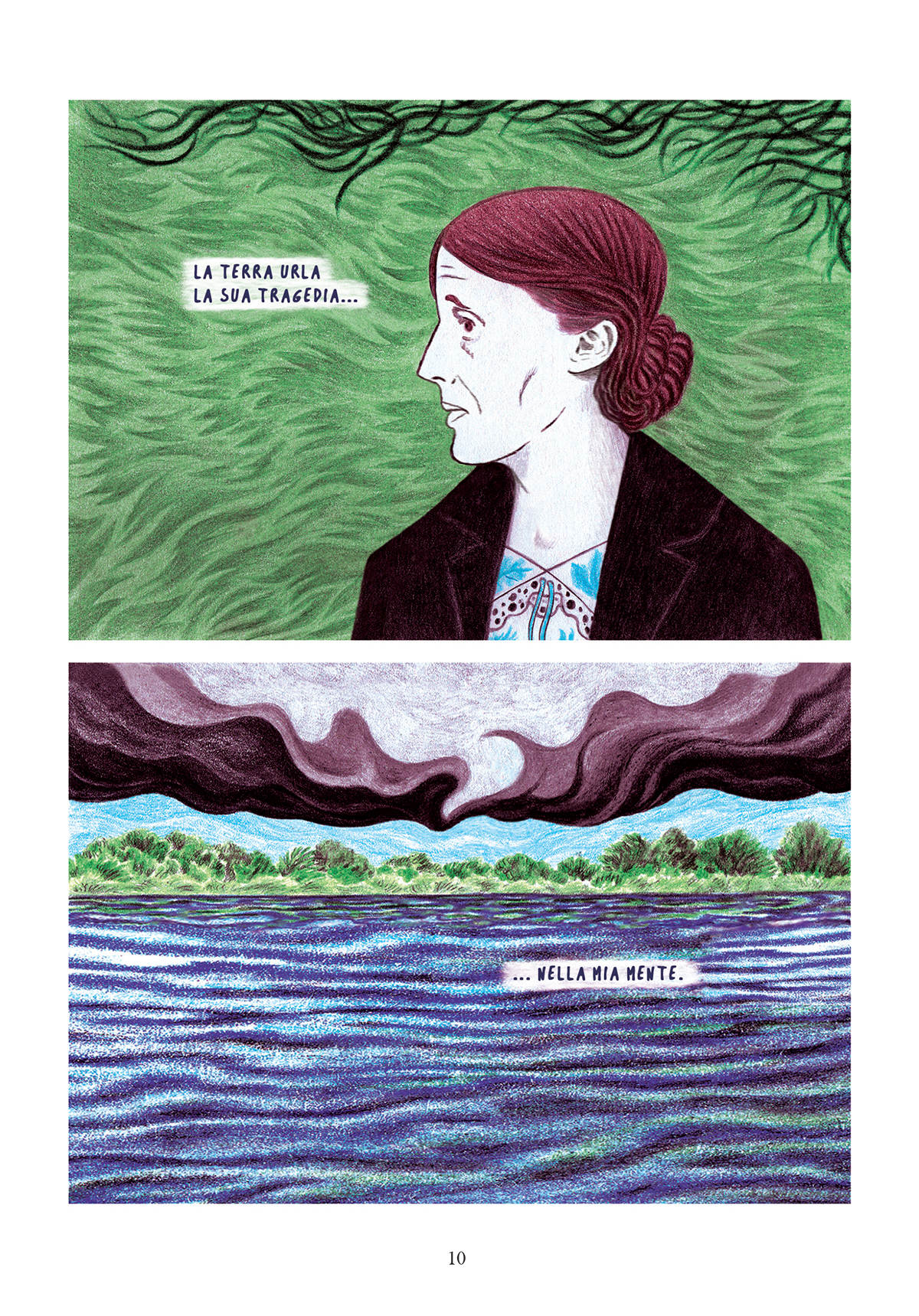 BeccoGiallo Biografie Virginia Woolf fumetto 128 pp colori