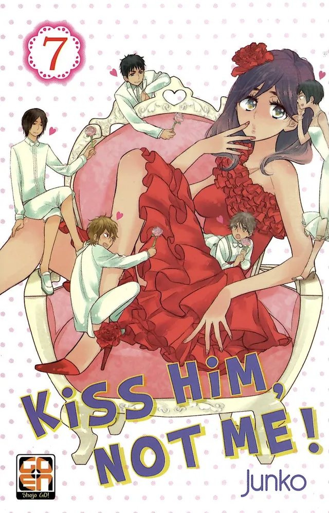 Goen Gakuen Collection Kiss Him Not Me 7 manga shojo comico