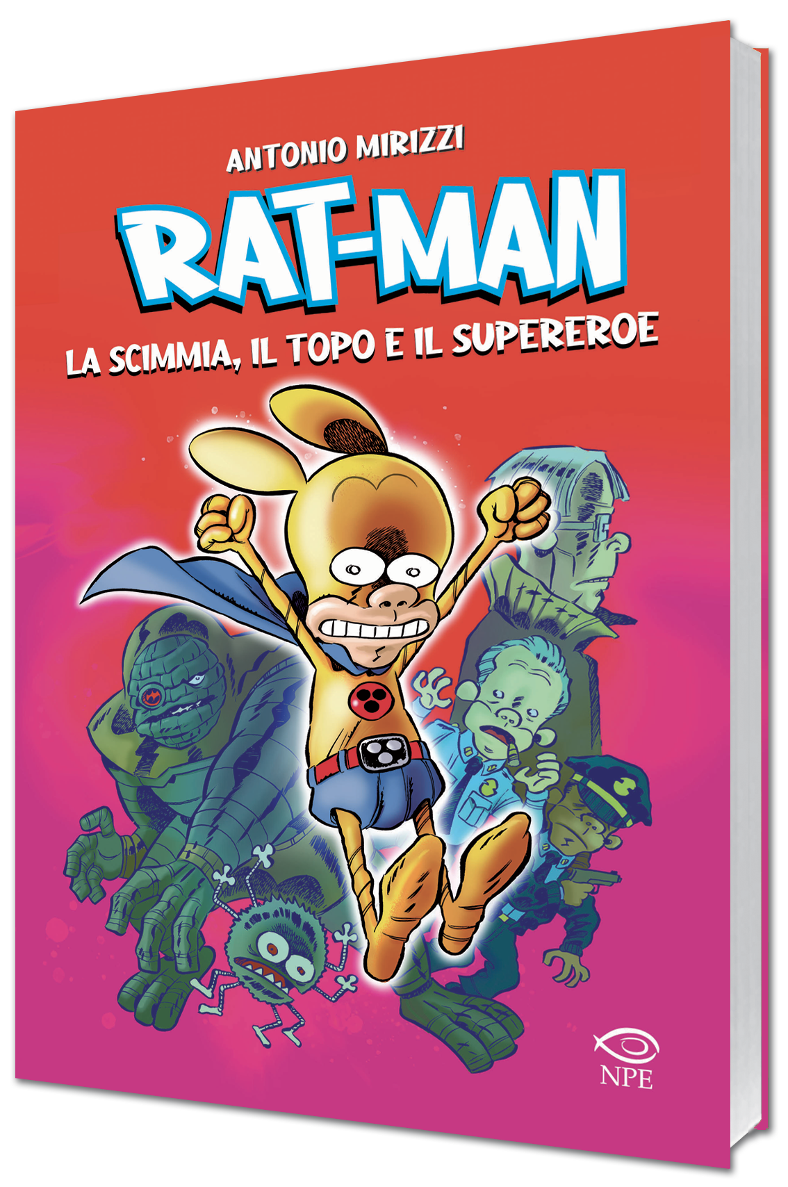 Nicola Pesce Saggistica Rat-man La scimmia il topo fumetto