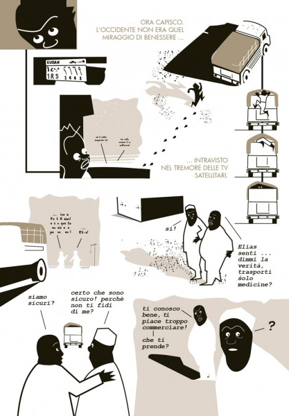 BeccoGiallo Graphic Journalism Destinazione Freetown fumetto 144 pp b/n