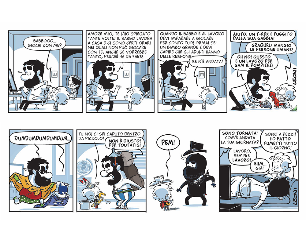 BeccoGiallo Humor Cresci piano pensa a me! fumetto 286 pp