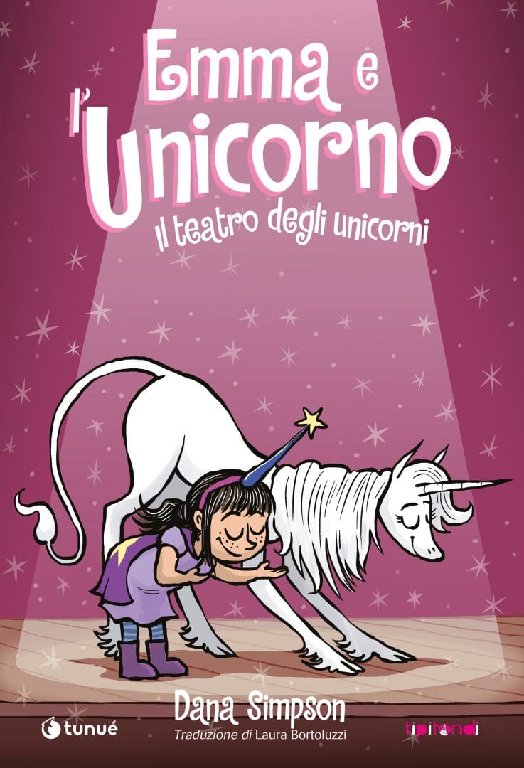 Tunuè Fumetti Kids Emma e l'unicorno 8 fumetto teatro bambini