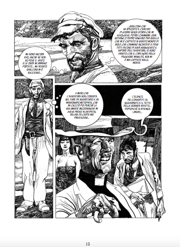 Nicola Pesce Maestri del Fumetto Isola gentile fumetto brossurato