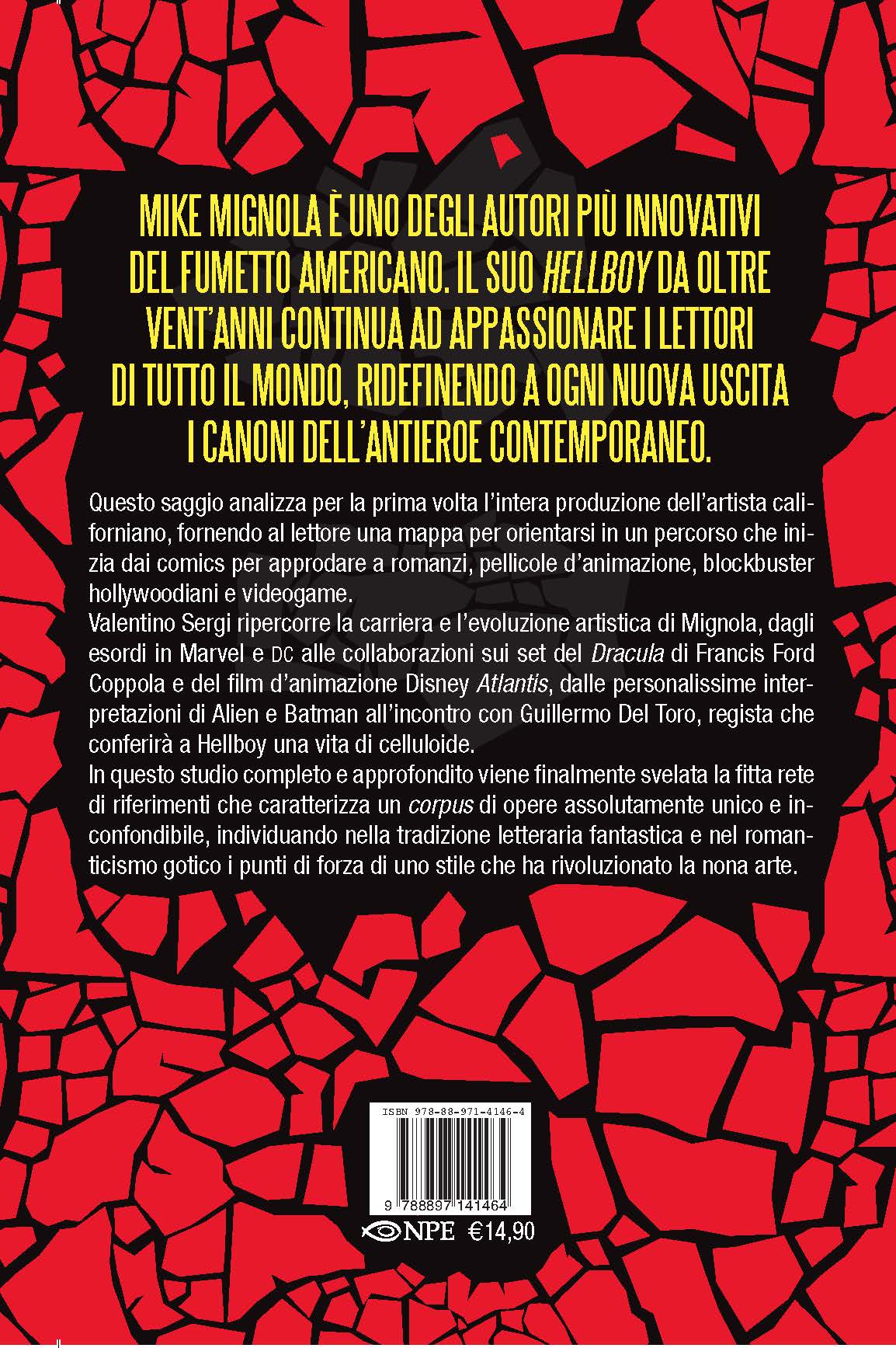 Nicola Pesce Saggistica I demoni di Mike Mignola libro brossurato