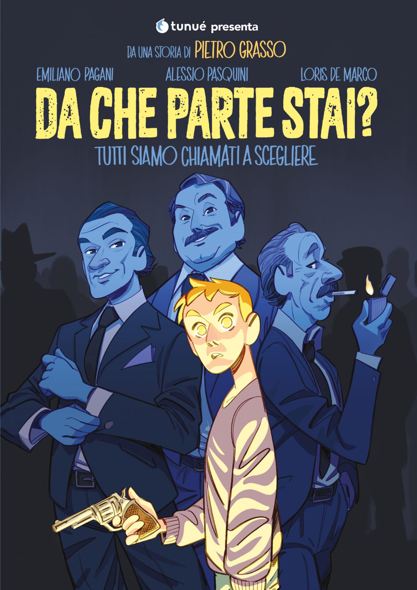 Tunuè Da che parte stai? fumetto antimafia young adult