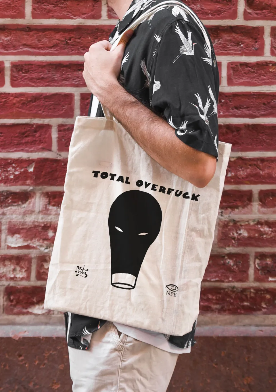 Nicola Pesce Shopper TOF Martin borsa in tela