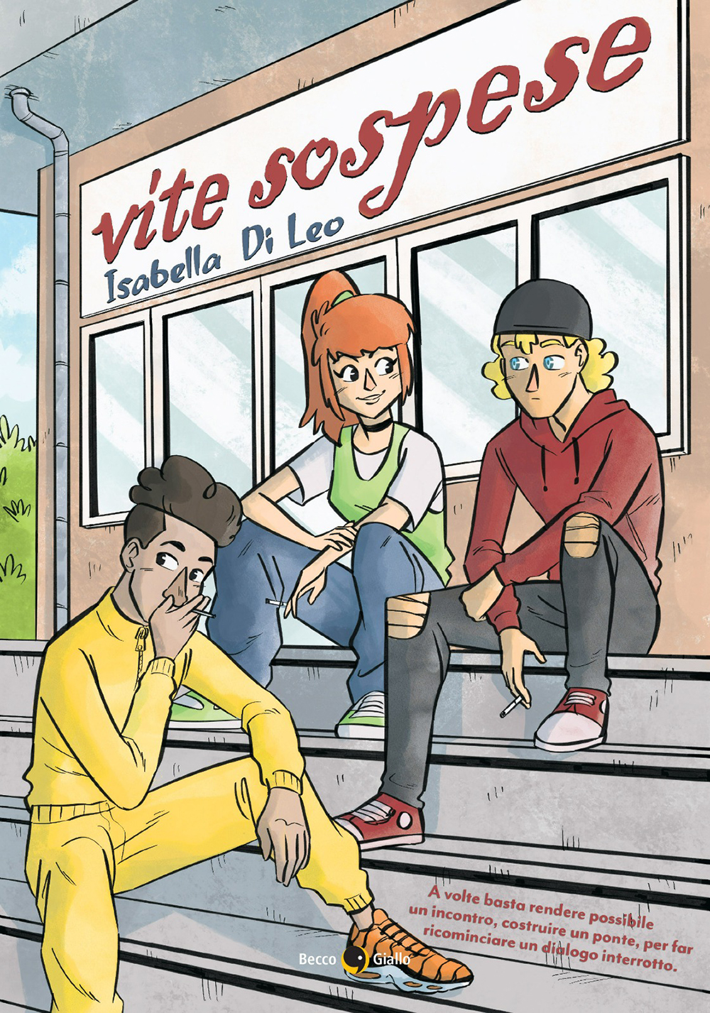 BeccoGiallo Graphic Journalism Vite sospese fumetto 112 pp colori