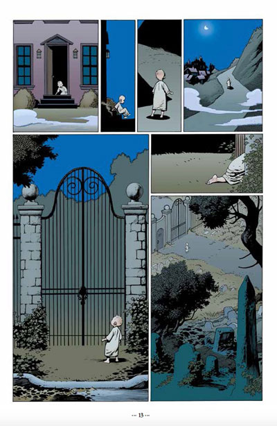Nicola Pesce Nuvole The graveyard book cartonata fumetto