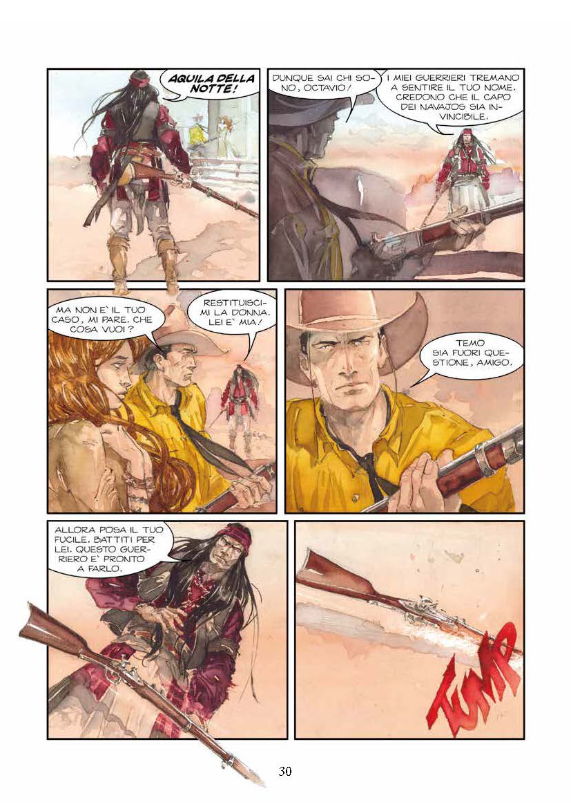 Nicola Pesce Maestri del Fumetto Tex Sfida missione fumetto
