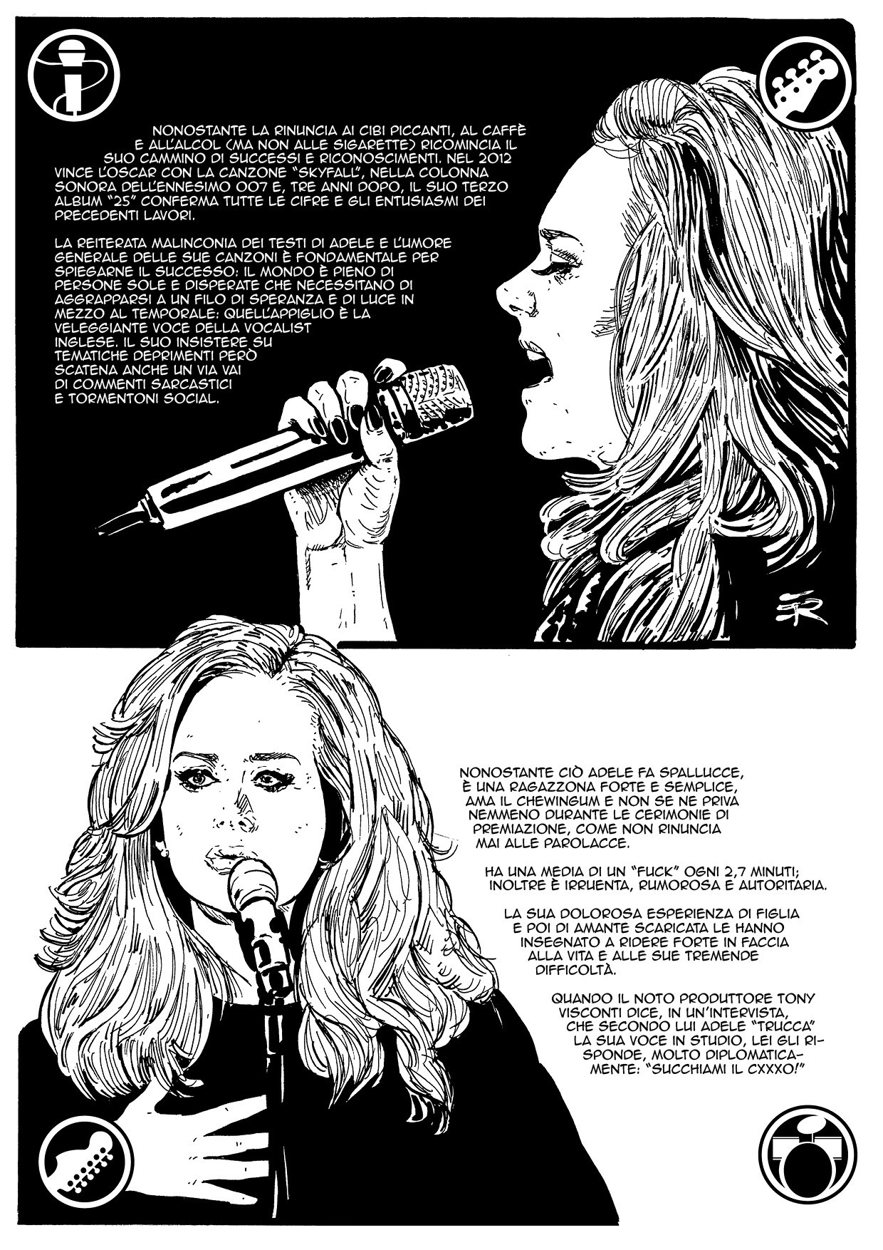 Nicola Pesce Music & Comics Storia Musica Pop fumetto volume