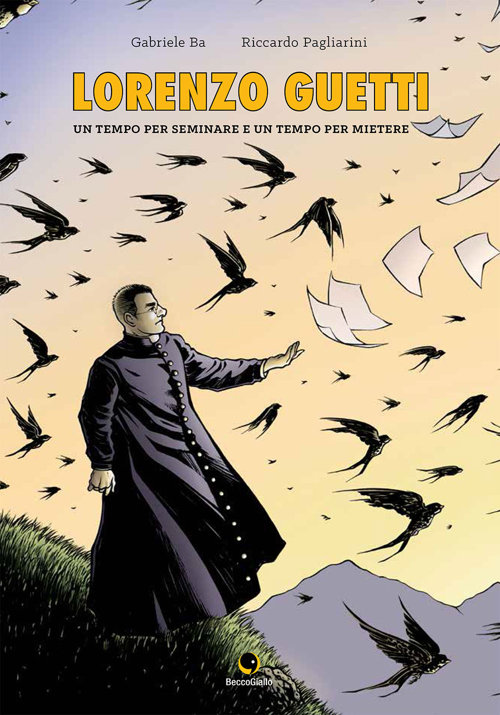 BeccoGiallo Biografie Lorenzo Guetti fumetto brossura 112 pp