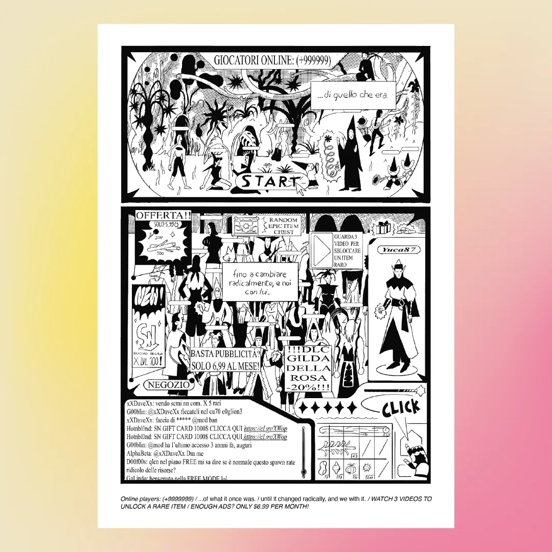 Profondissima TÖLT Umano Macchina Natura fumetto 134 pp