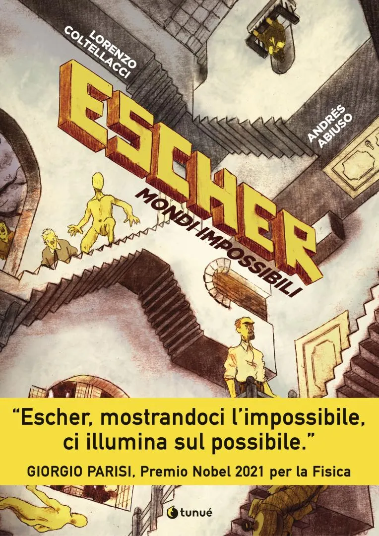 Tunué Album Escher. Mondi Impossibili graphic novel arte
