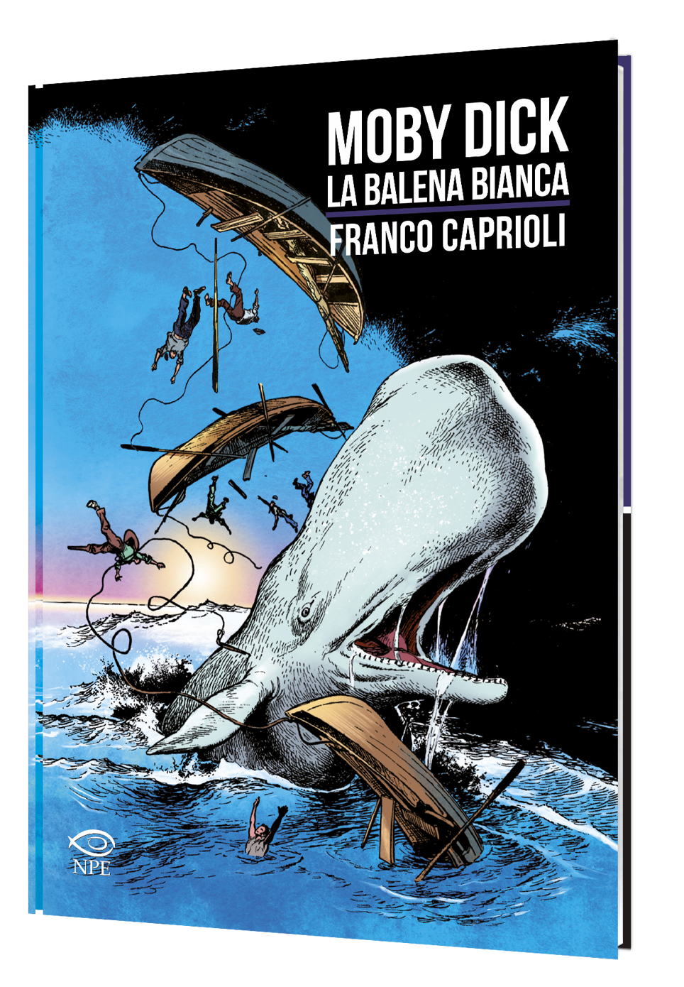 Nicola Pesce Altro Moby Dick la balena bianca fumetto classico