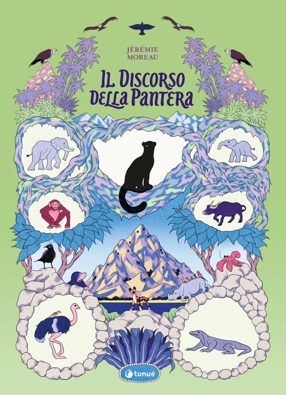 Tunuè Il Discorso della Pantera graphic novel animali