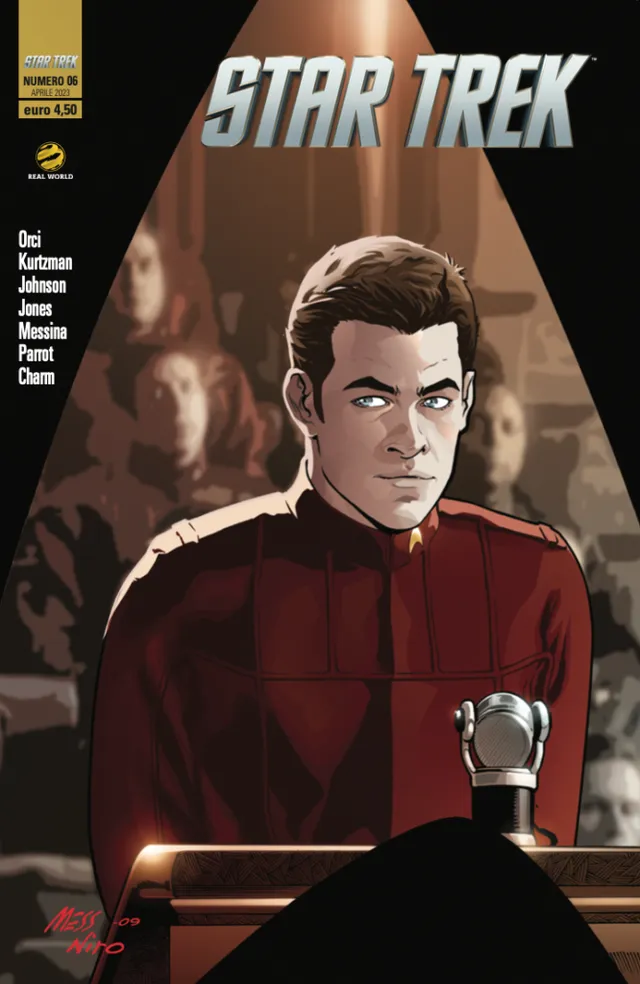 Goen Real Star Trek 6 fumetto volume 72 pagine colore