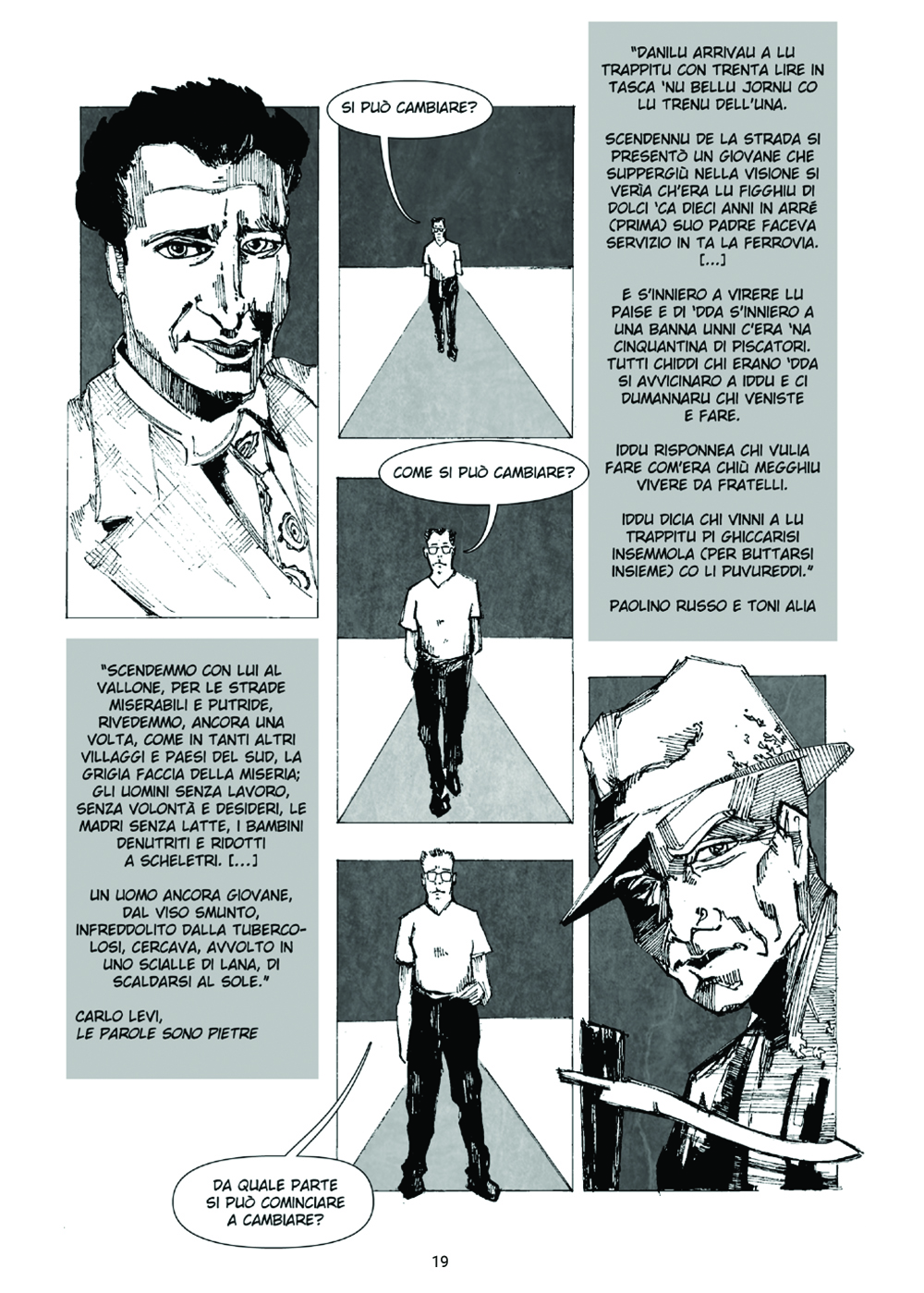 BeccoGiallo Biografie Danilo Dolci fumetto 208 pp brossura