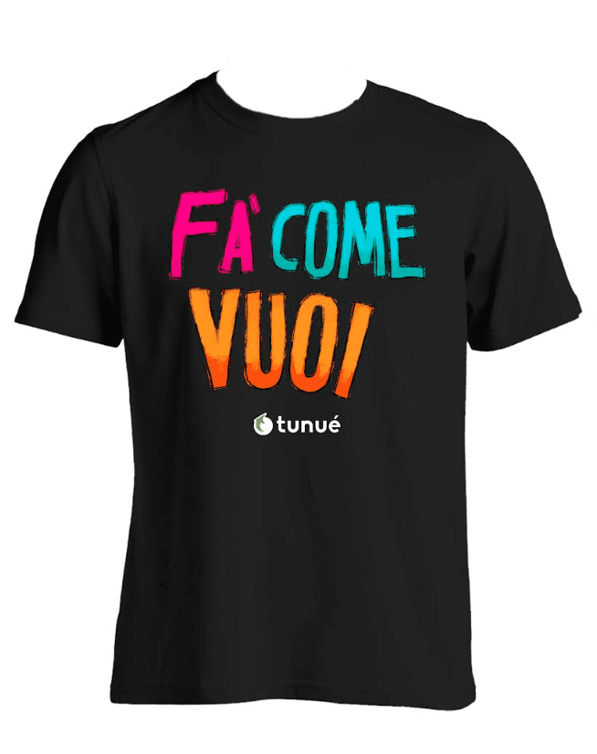 Tunué Fa come vuoi T-shirt Hope Larson cotone organico maglietta