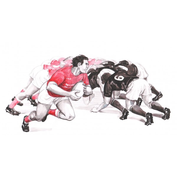 BeccoGiallo Rugbyland viaggio Italia rugby fumetto 256 pp