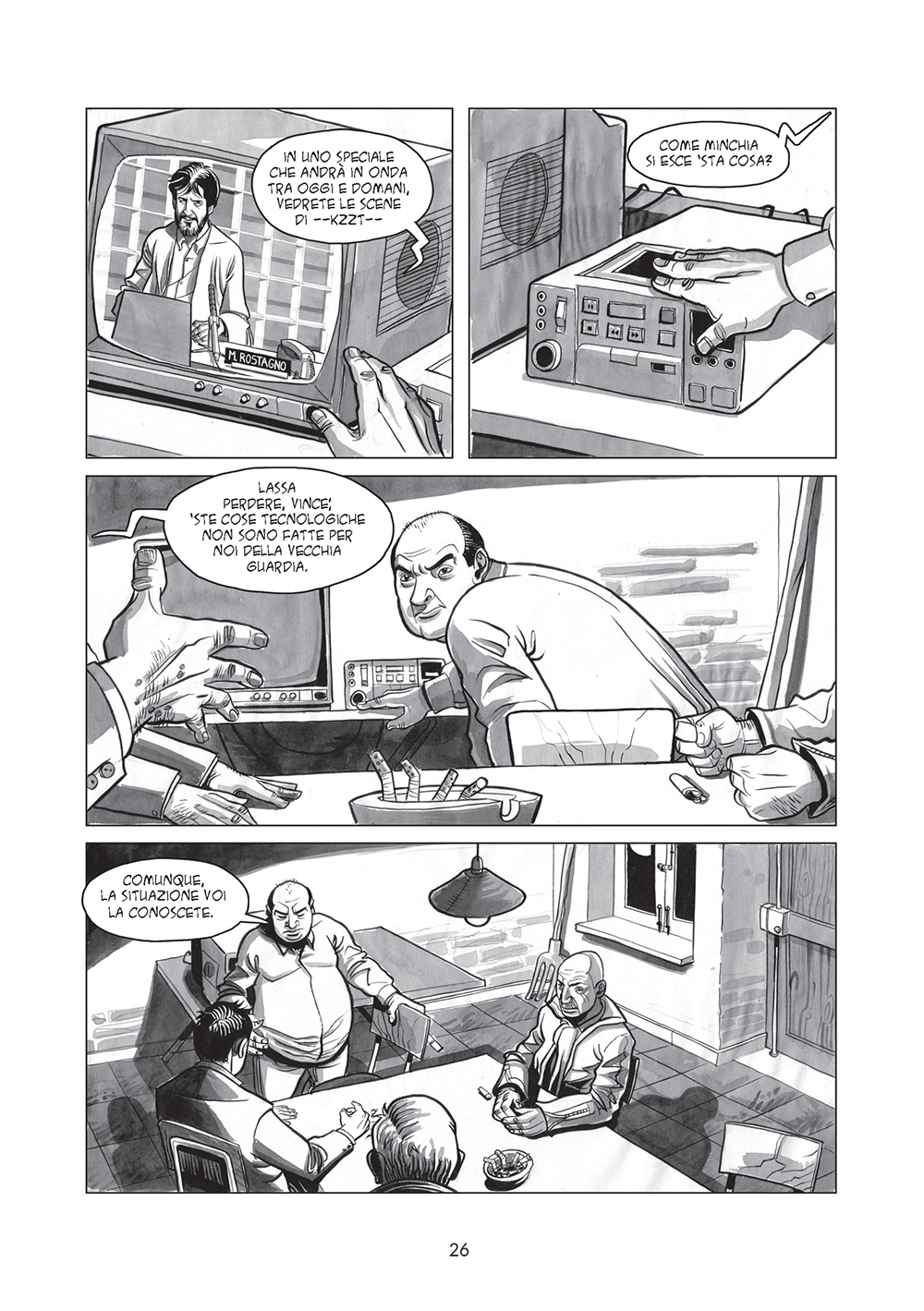 BeccoGiallo Graphic Journalism Mauro Rostagno fumetto 224 pp.