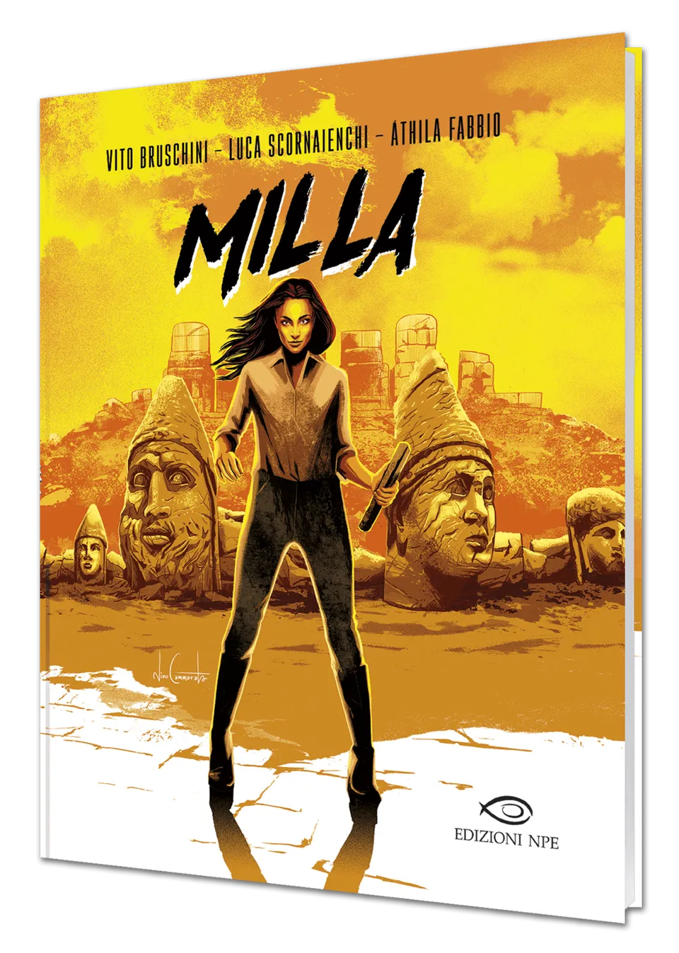 Nicola Pesce Nuvole in Tempesta Milla fumetto brossurato