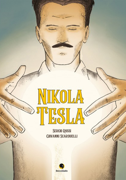 BeccoGiallo Biografie Nikola Tesla graphic novel brossura 128 pp