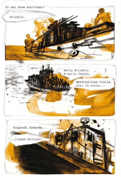 BeccoGiallo Graphic Journalism Kater I Rades fumetto 128 pp. colori