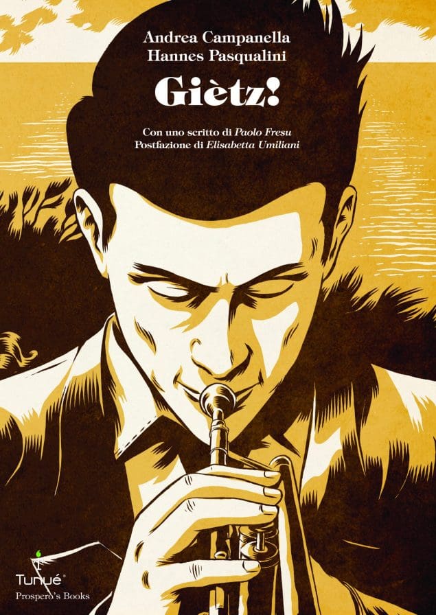 Tunuè Gietz! graphic novel jazz edizione brossurata