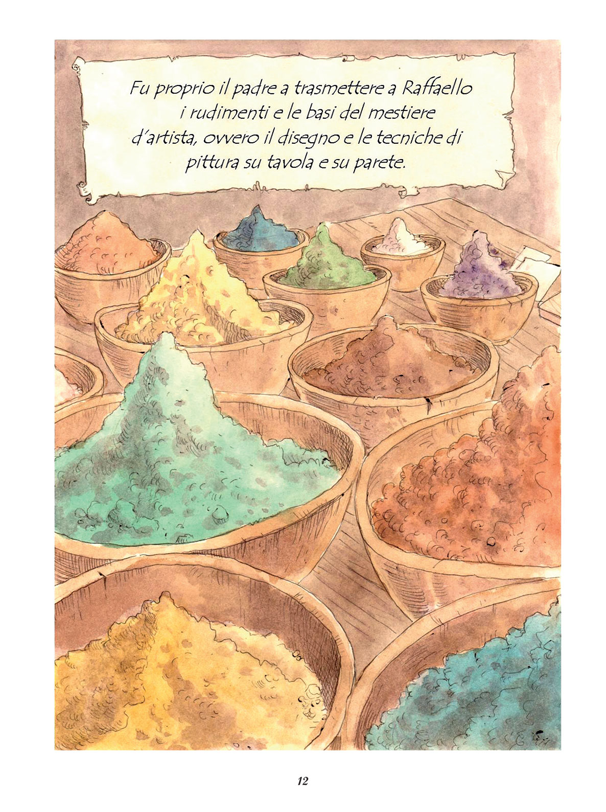 BeccoGiallo Biografie Raffaello fumetto brossura 160 pp