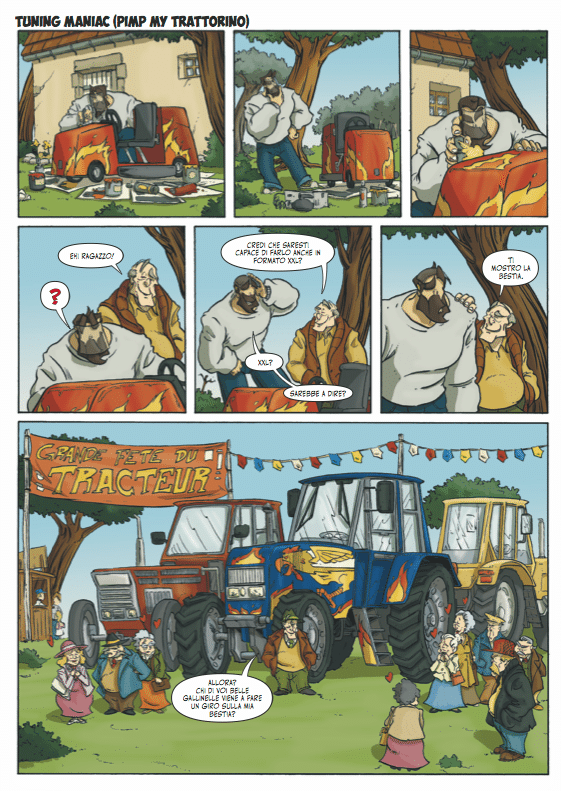 Mammaiuto Un Angolo di Cielo Blu fumetto brossurato