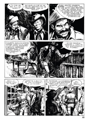 Nicola Pesce Maestri del Fumetto Tex – Il Grande! fumetto western