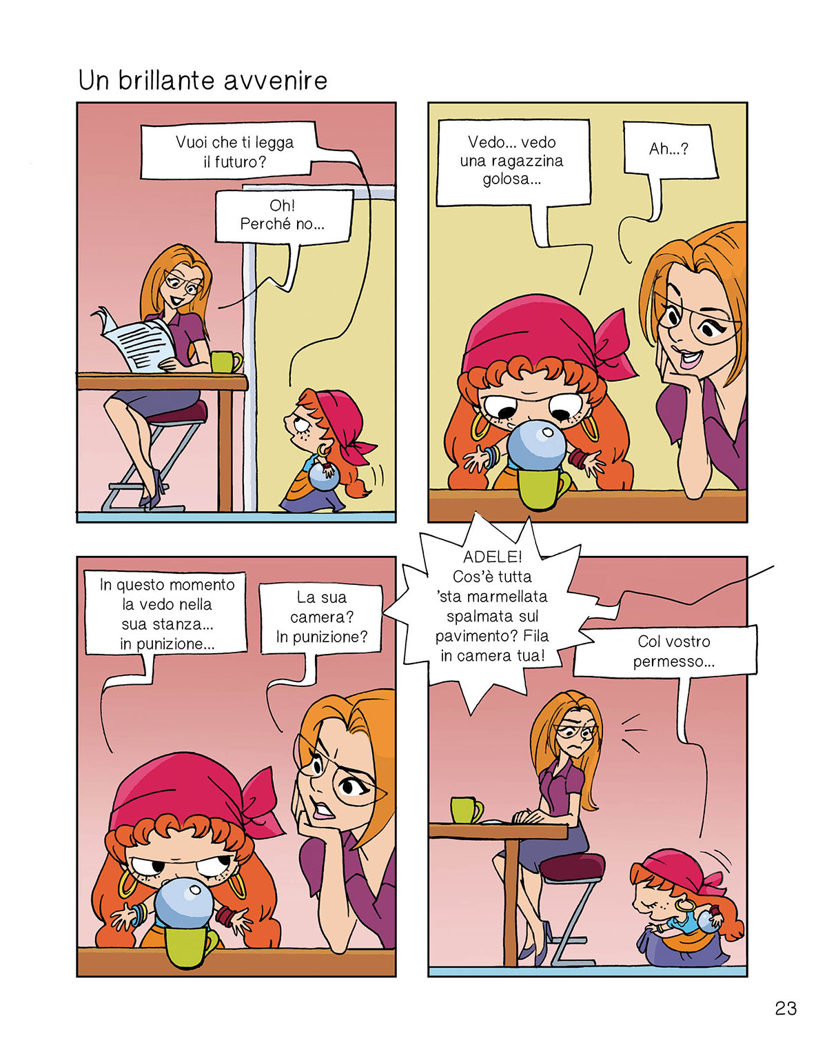 BeccoGiallo Kids Adele Crudele Genitori vendesi fumetto 96 pagine