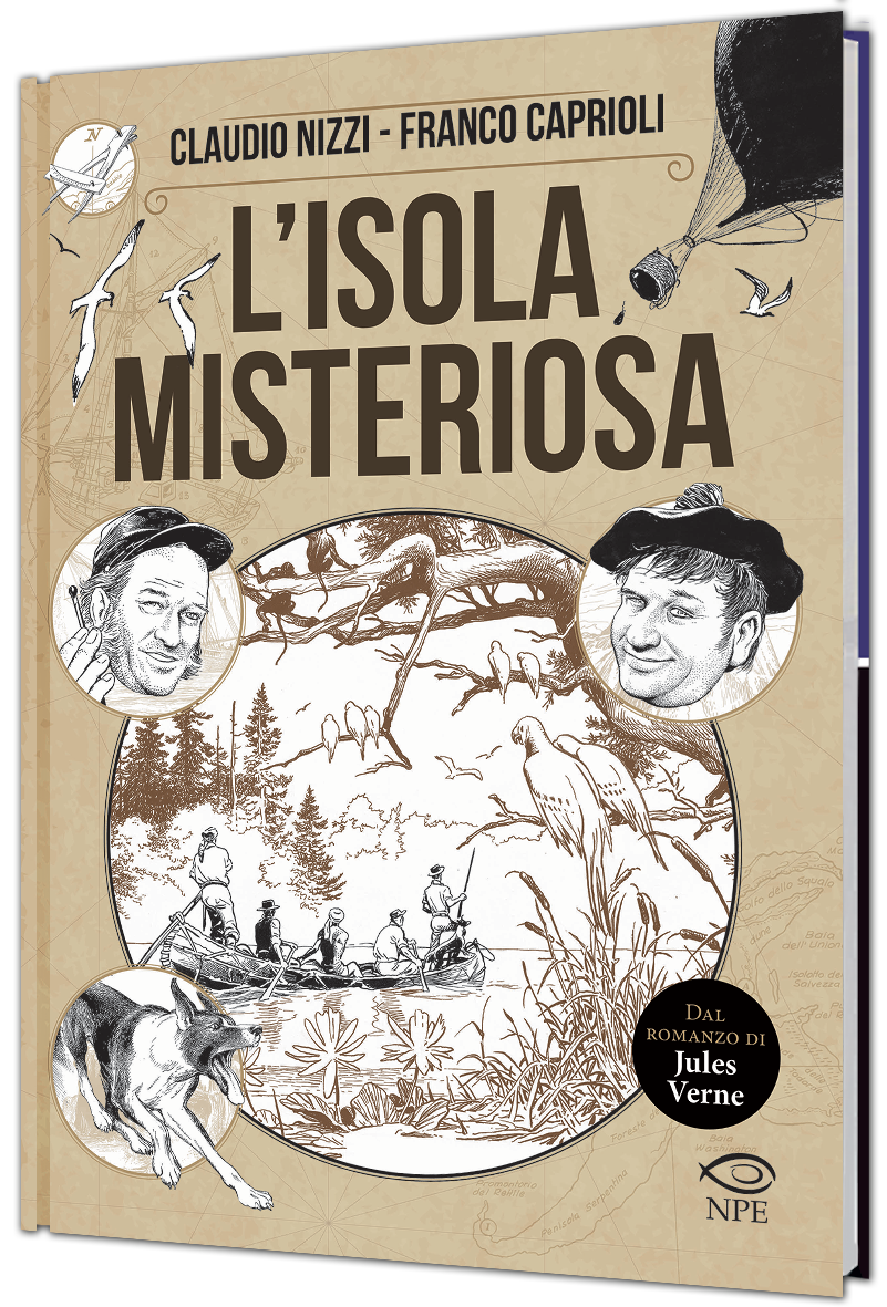 Nicola Pesce L’isola misteriosa libro edizione brossurata classico