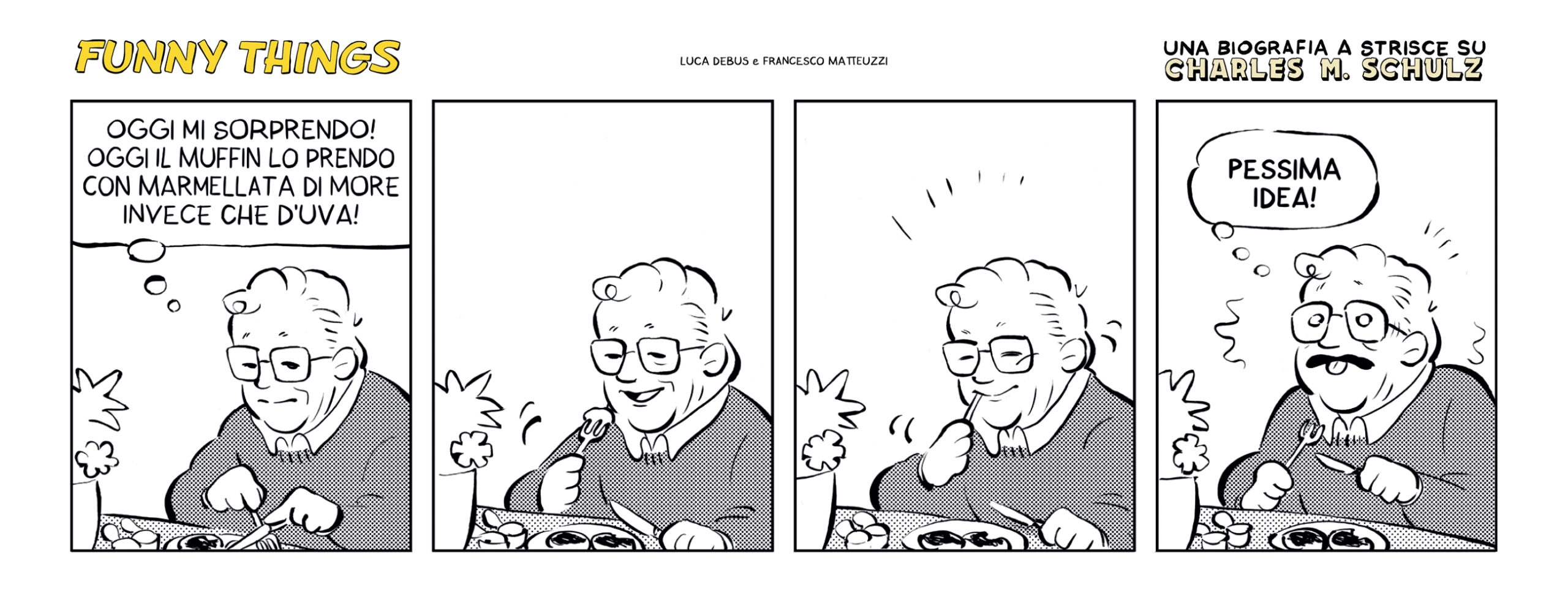 BeccoGiallo Biografie Funny Things – Una biografia a strisce su Charles M. Schulz fumetto 440 pp